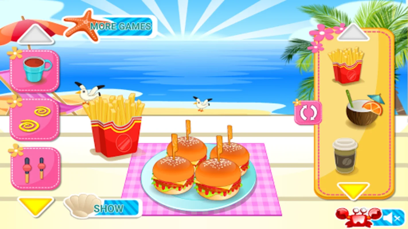 Mini Burgers for Android - Engaging Cooking Simulation