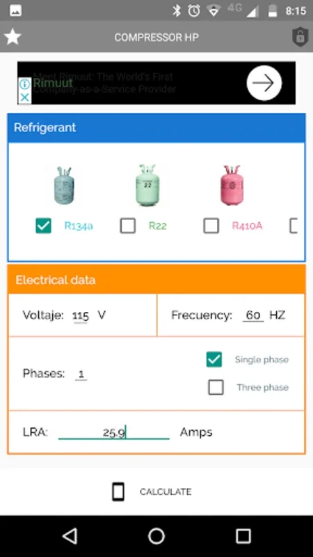 Hermetic Compressor Horse Power for Android: Accurate Calculations