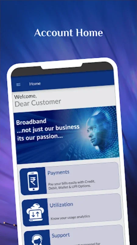 Excell Broadband for Android - Simplify Broadband Management