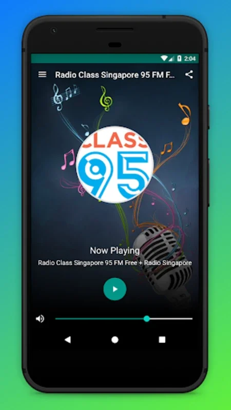 Class 95 FM Singapore Radio SG for Android - Enjoy Diverse Music