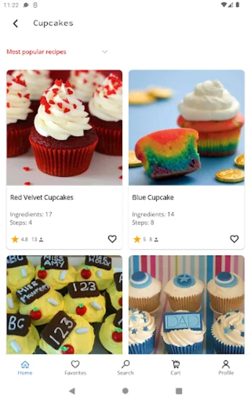 Cake and Baking Recipes for Android - Download the APK from AppHuts