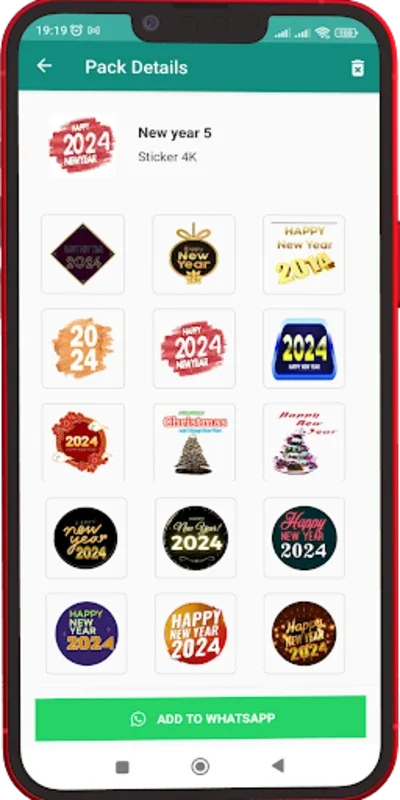 Happy New Year 2024 Stickers for Android - Enhance WhatsApp Chats