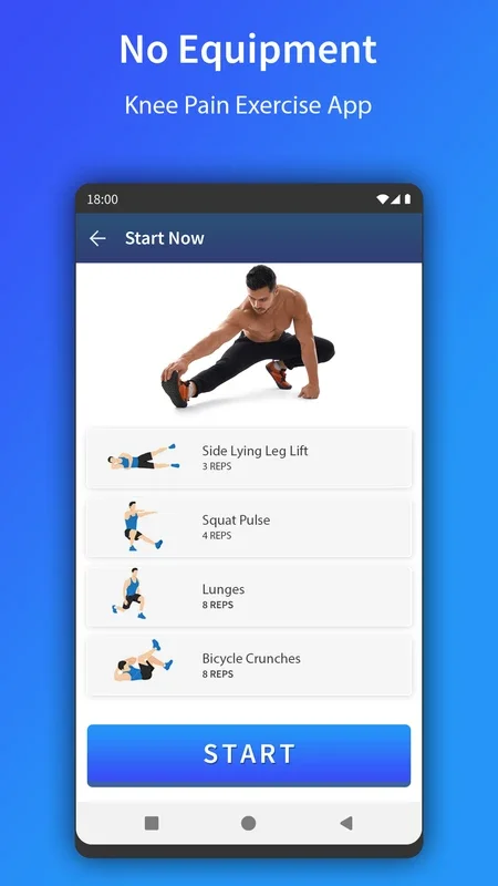 Knee Pain Exercise App for Android: Relieve Knee Discomfort