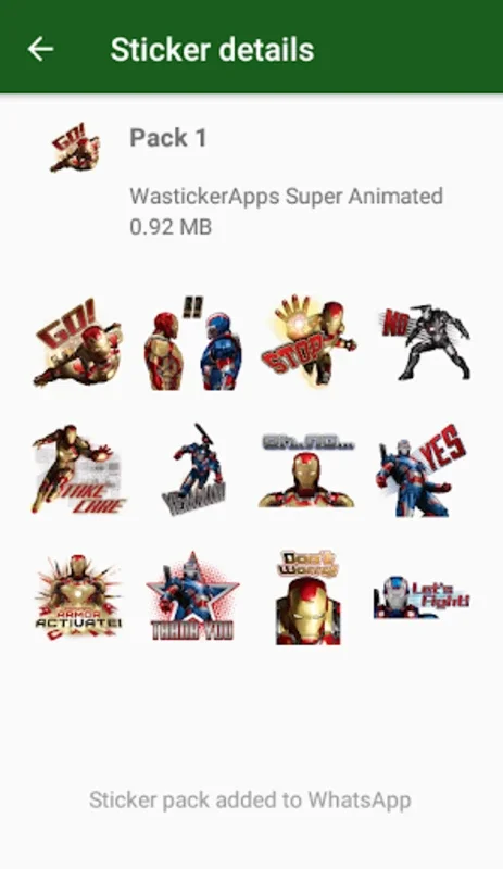 Super Heroes Stickers for Android - Express with Animated Stickers