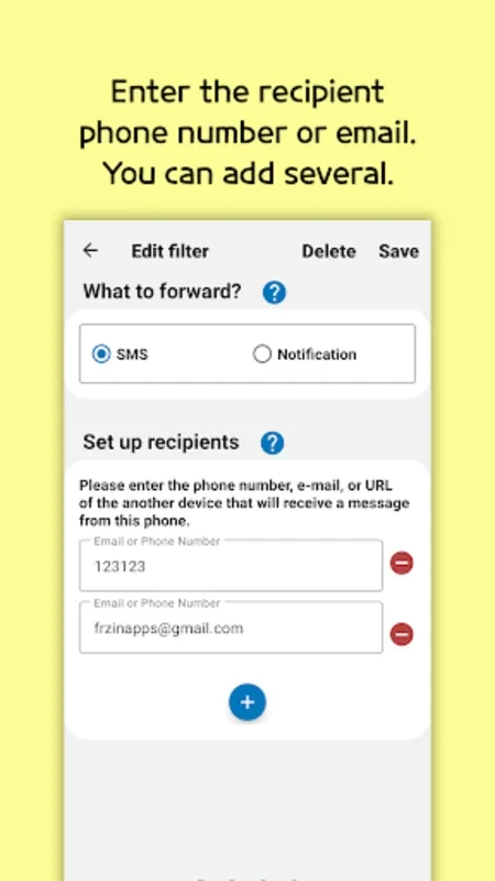 SMS Forwarder for Android - Seamless SMS Synchronization