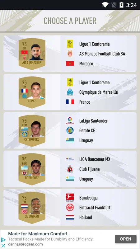 FUT 19 DRAFT by PacyBits for Android - No Downloading Needed