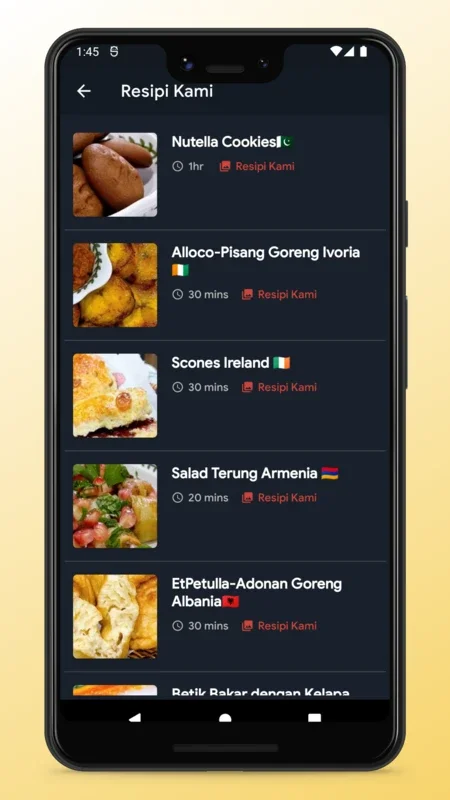 Malaysian Food Recipe App for Android - Culinary Delight