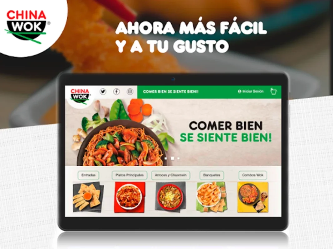 China Wok El Salvador for Android - Order Chinese Food Easily