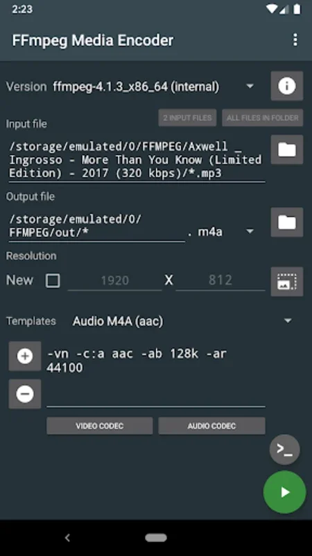 FFmpeg Media Encoder for Android: Powerful Media Encoding