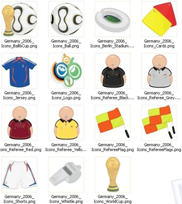 Germany 2006 Icons for Windows - Free Download