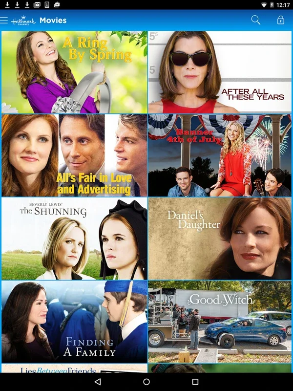 Hallmark Channel for Android - Stream Series and Movies