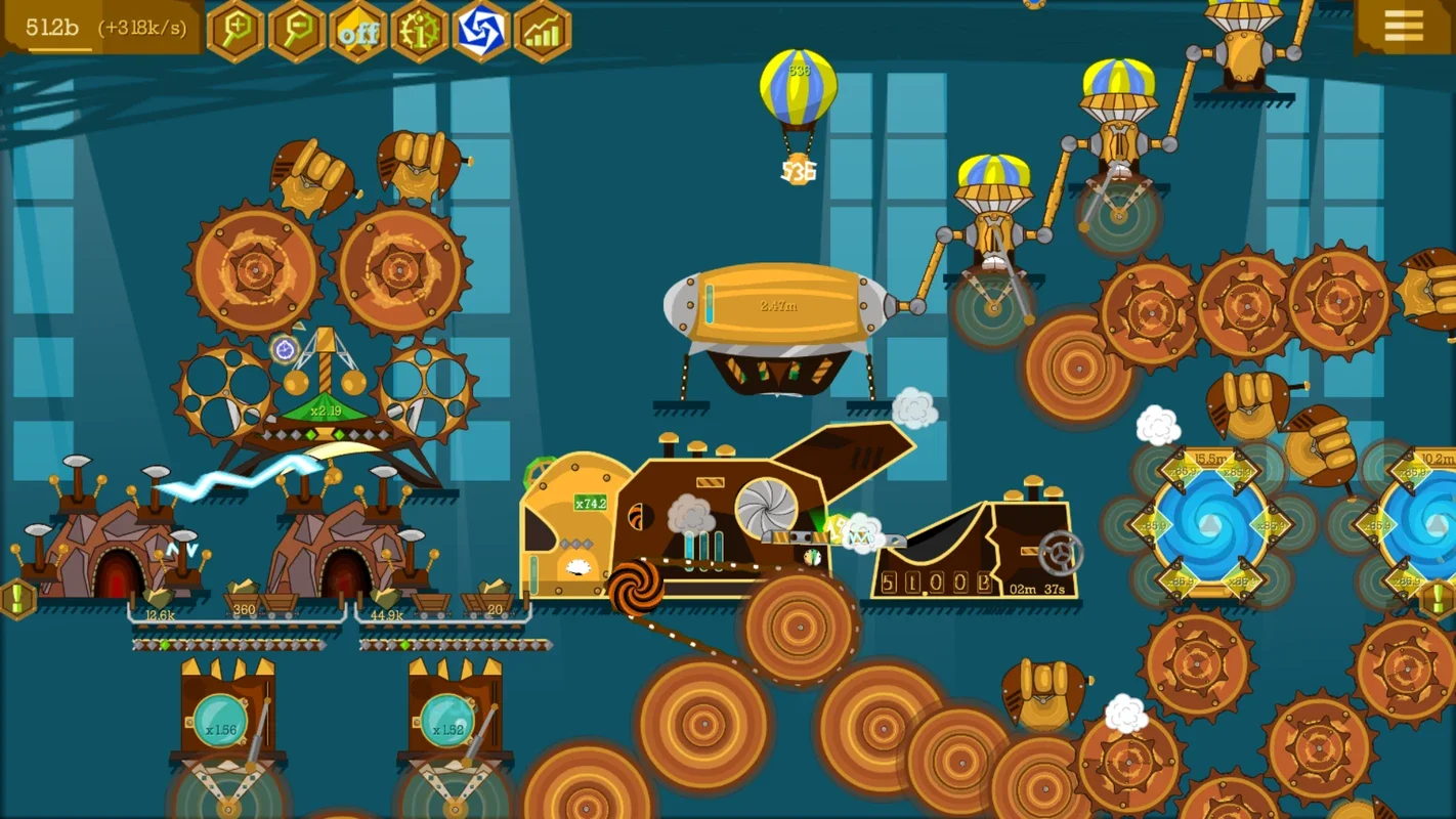 Steampunk Idle Spinner for Android - Download the APK from AppHuts