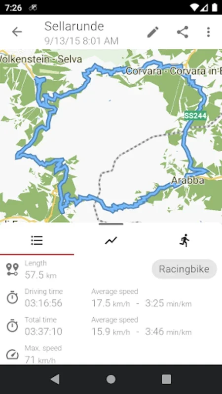 Wadlbeißer for Android: Enhance Cycling with GPS Tracking