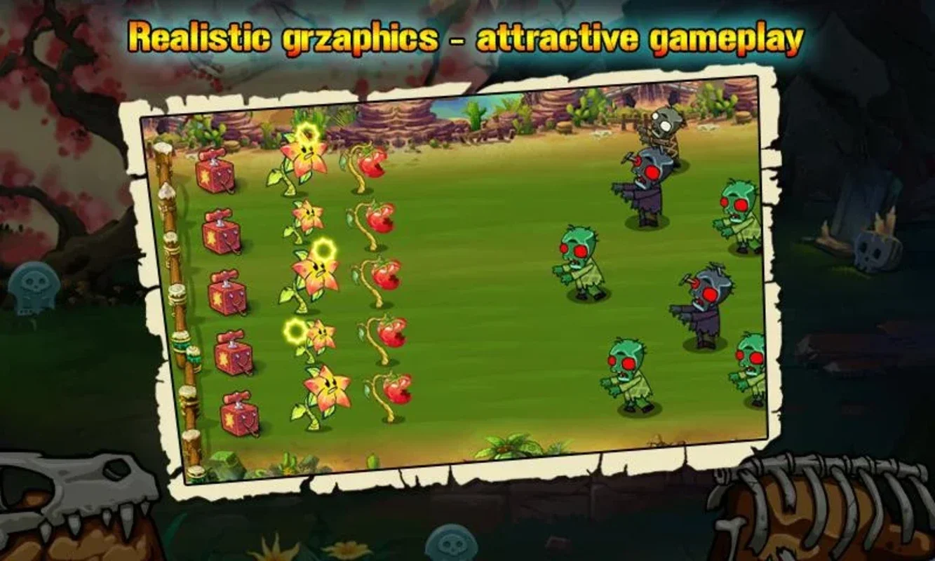 Angry Plants for Android - Engaging Gameplay