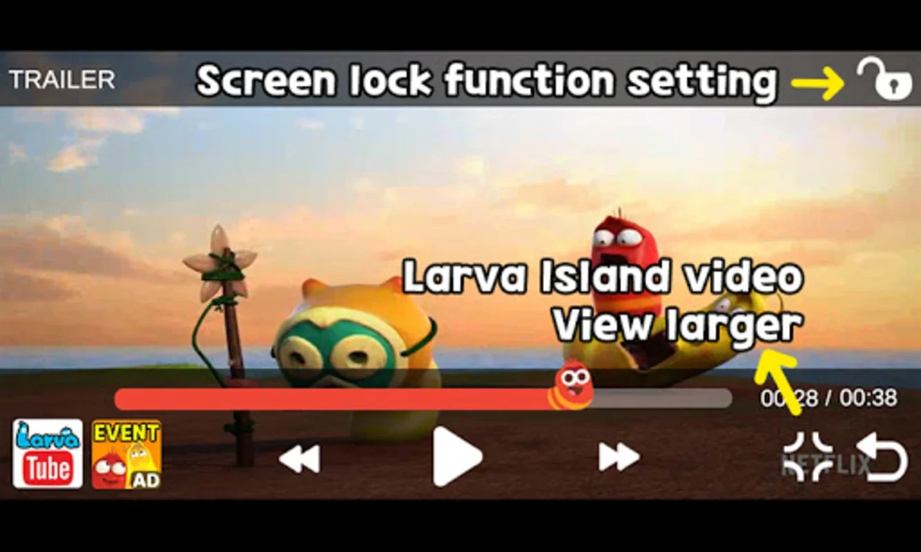 Larva Island Season_01 for Android - Immersive Adventures