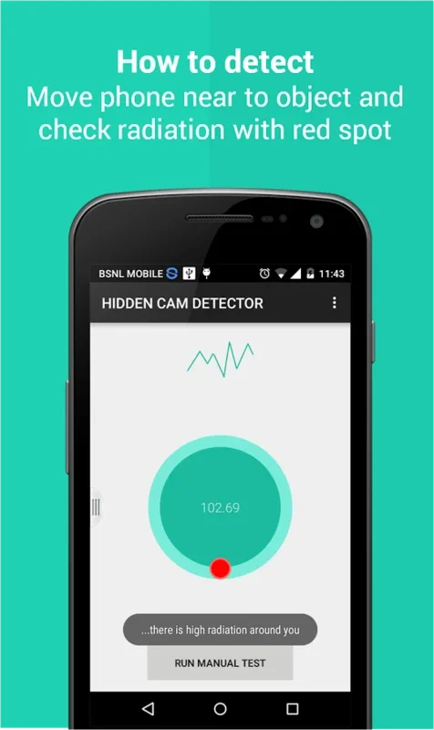 HIDDEN CAM DETECTOR for Android - Protect Your Privacy