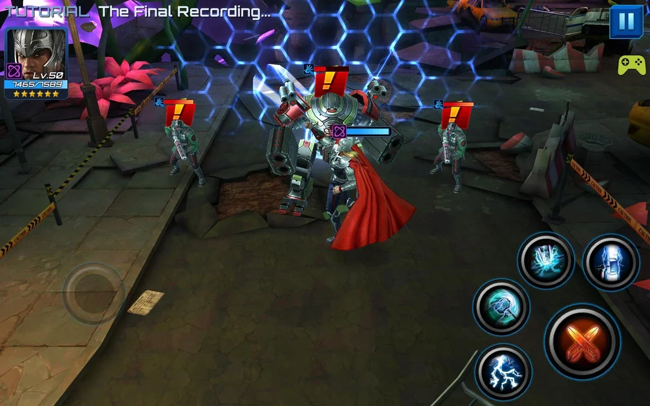 MARVEL Future Fight for Android - Engaging Superhero Action