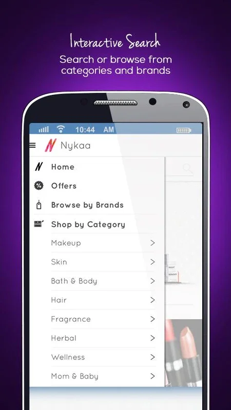 Nykaa for Android: Diverse Beauty & Wellness Shopping
