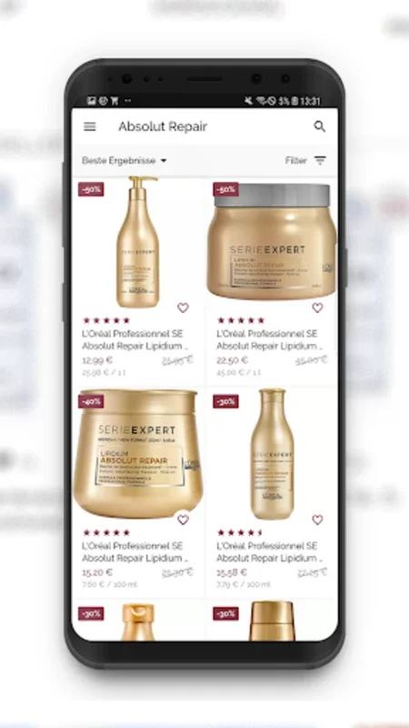 hair-shop.com for Android - Shop High-Quality Hair Care Products