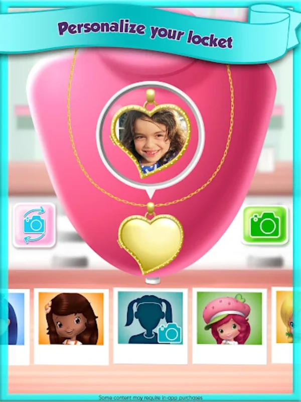 Strawberry Shortcake Pocket Lo for Android: Design Unique Lockets