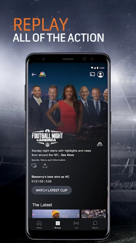 NBC Sports for Android - Stream Live Sports