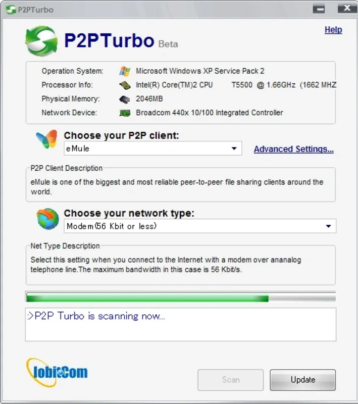 P2PTurbo for Windows - Efficient File Sharing App