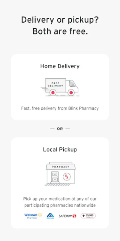 Blink Health Lowest Rx Prices for Android - Affordable Meds & Free Delivery