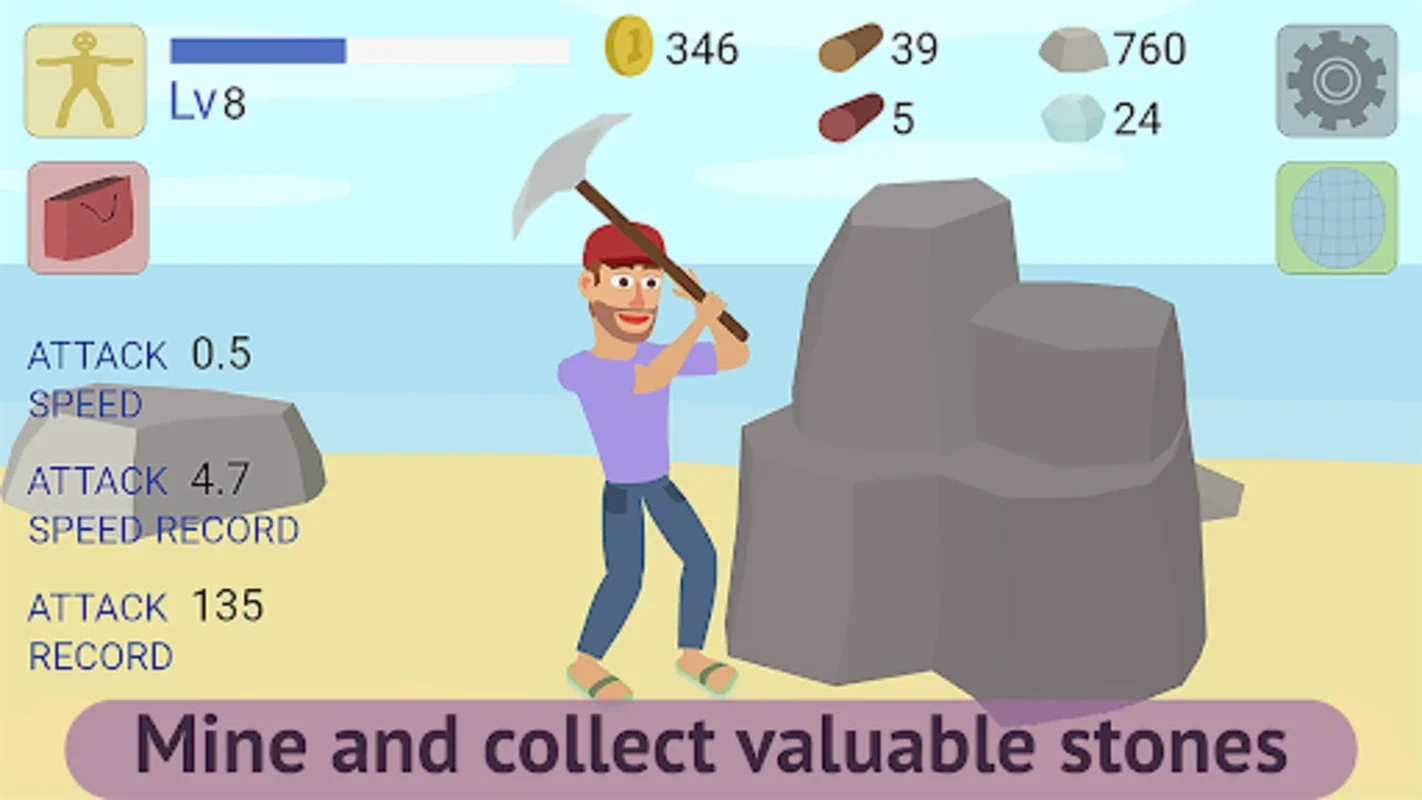 Mining Clicker: Axe and Hammer for Android - An Addictive Tapping Adventure