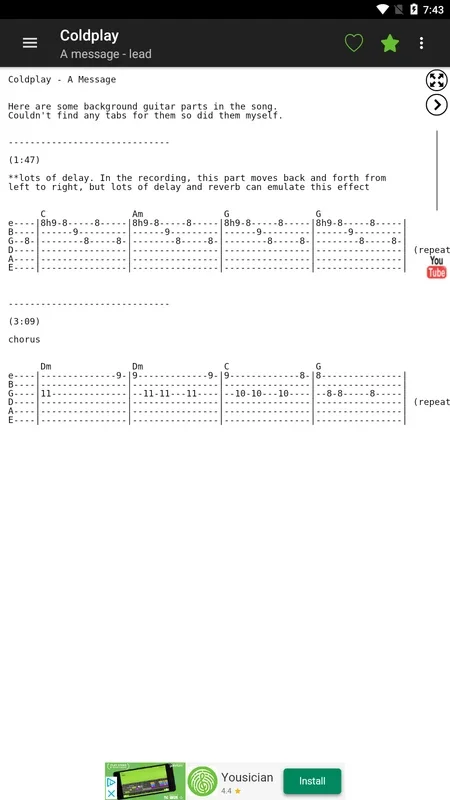 Guitar Chords and Tabs for Android - Enhance Your Playing