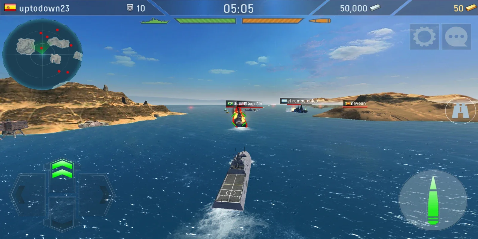 Naval Armada for Android - Immersive Naval Warfare