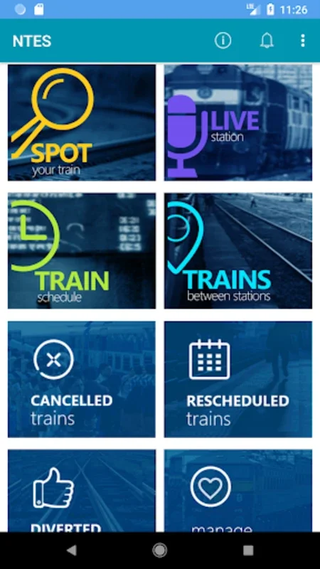 NTES - for RAIL SAARTHI for Android: Railway Info at Hand