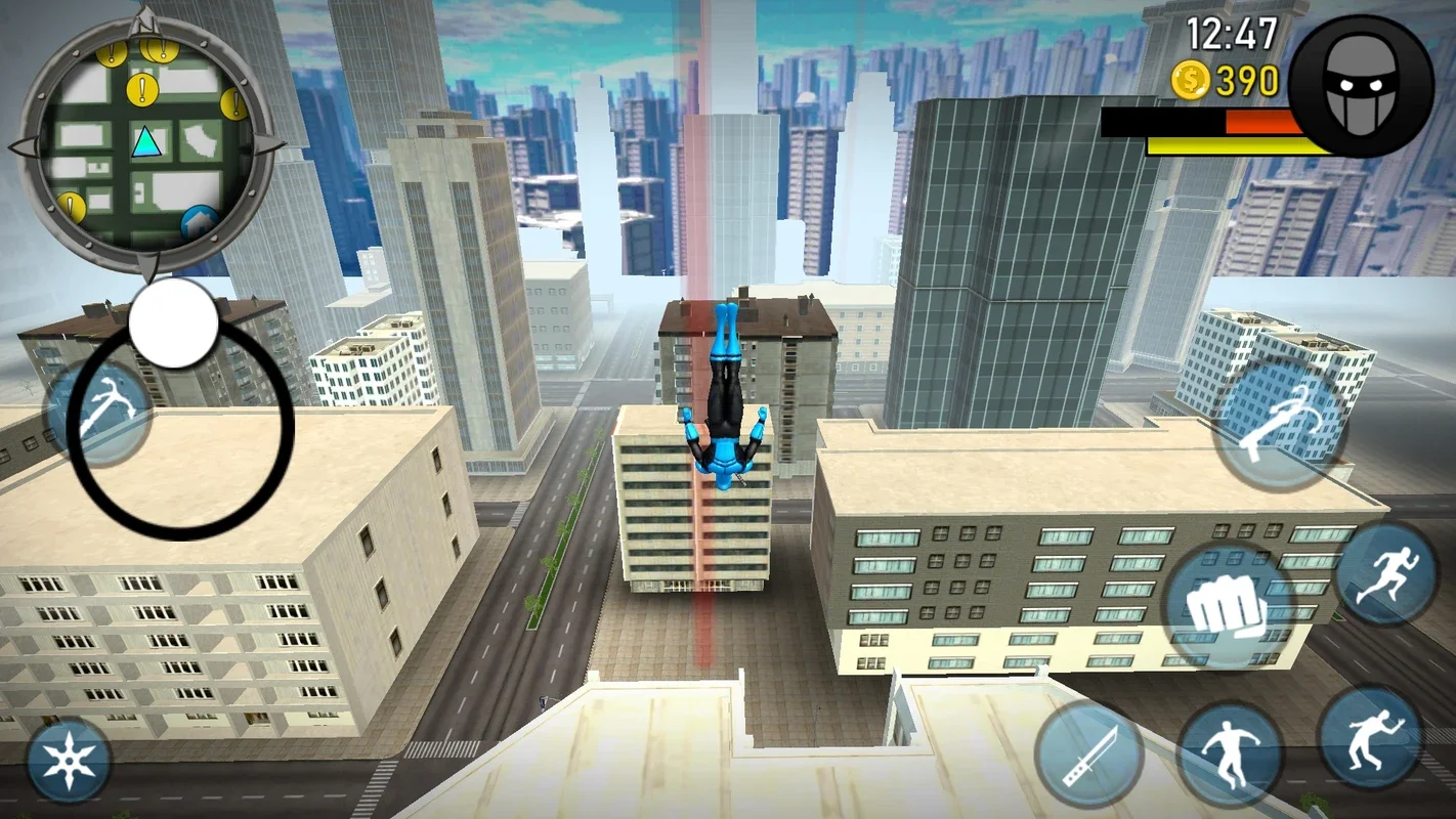 Blue Ninja for Android: Save the City with Action