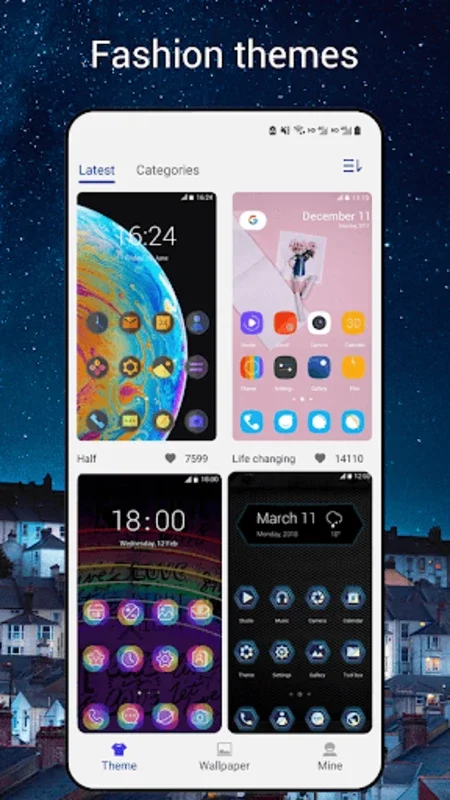 Newlook Launcher - Galaxy Star for Android - A Unique Personalization Tool