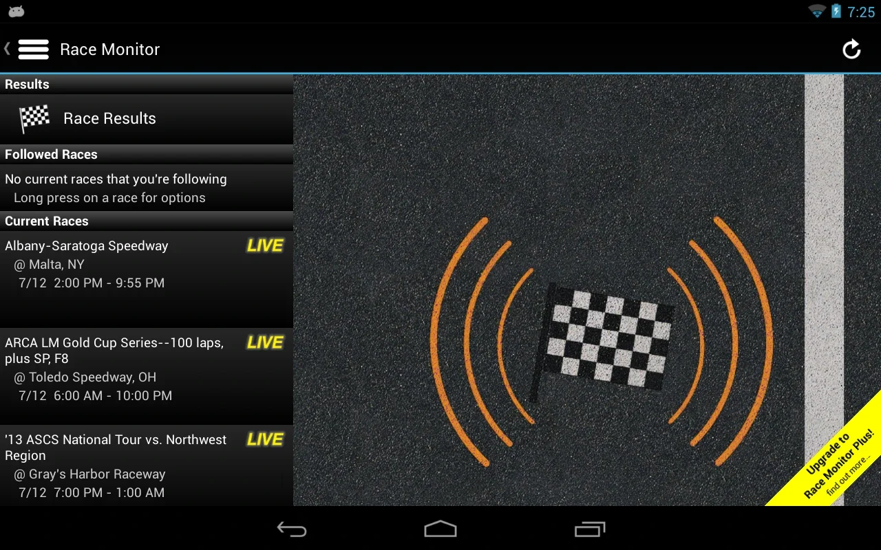 Race Monitor for Android: Immersive Racing Experience