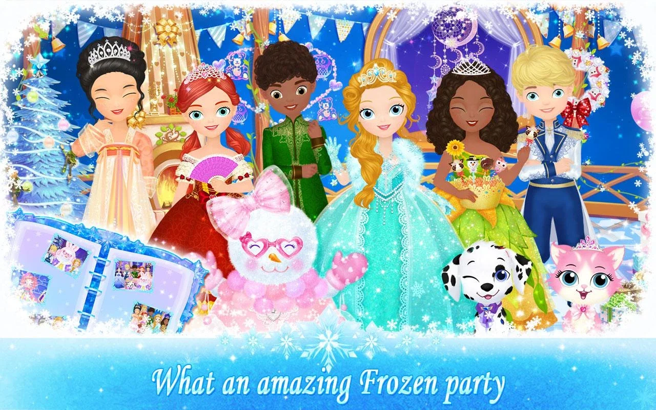 Princess Libby Frozen Party for Android - Fun Party Experience