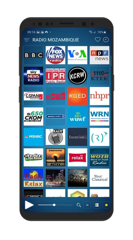 Radio Mozambique for Android - Diverse Radio Content