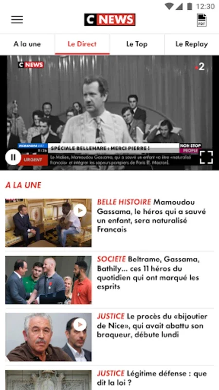 i>TÉLÉ for Android: Stay Informed with Live News