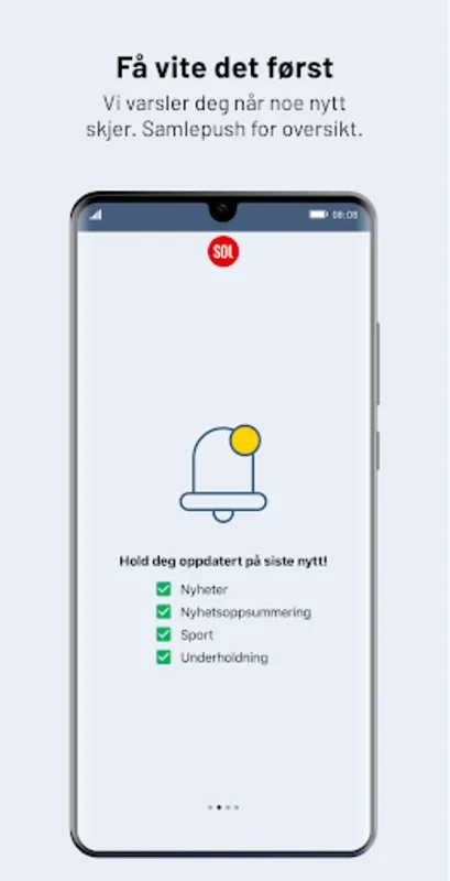 Sol.no - Nyheter for Android: Stay Informed with Diverse News