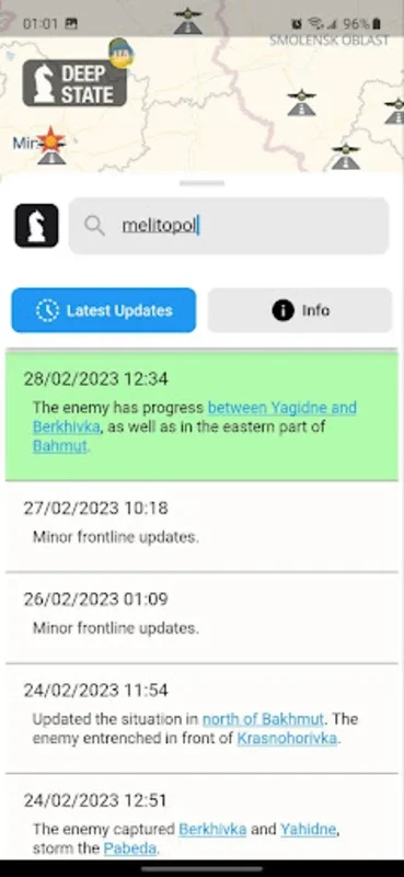 DeepStateMap for Android: Track Ukraine Conflict Military Ops