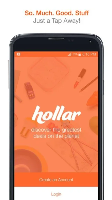 Hollar for Android - Unbeatable Shopping Experience