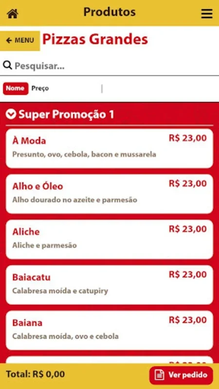 Boa Vista Pizzaria for Android - Order Delicious Pizzas Easily