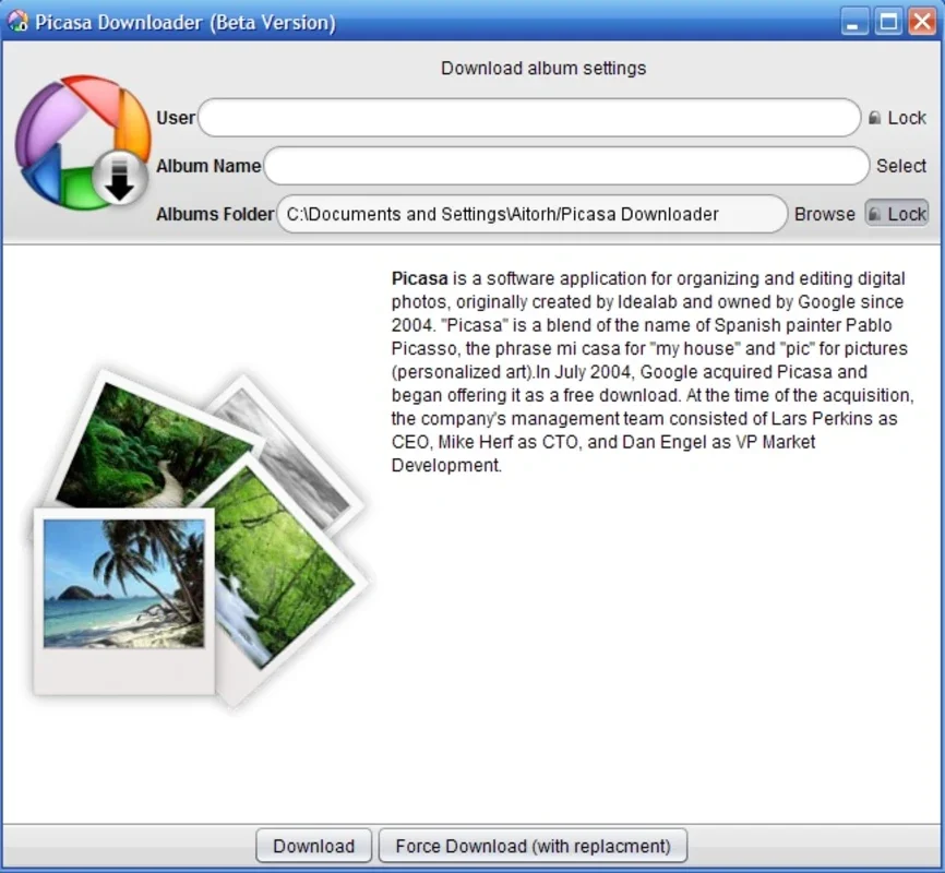 Picasa Album Downloader: Efficiently Download Picasa Albums on Windows