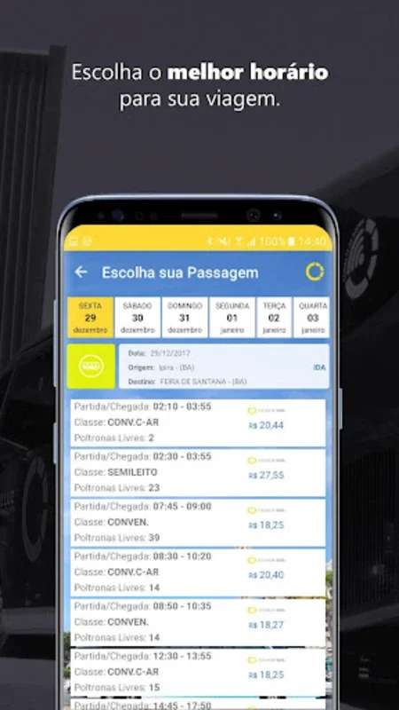 Viação Cidade Sol for Android - Simplify Bus Travel Planning