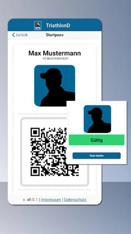 TriathlonD – DTU-Startpass for Android: Streamlined Triathlon Management