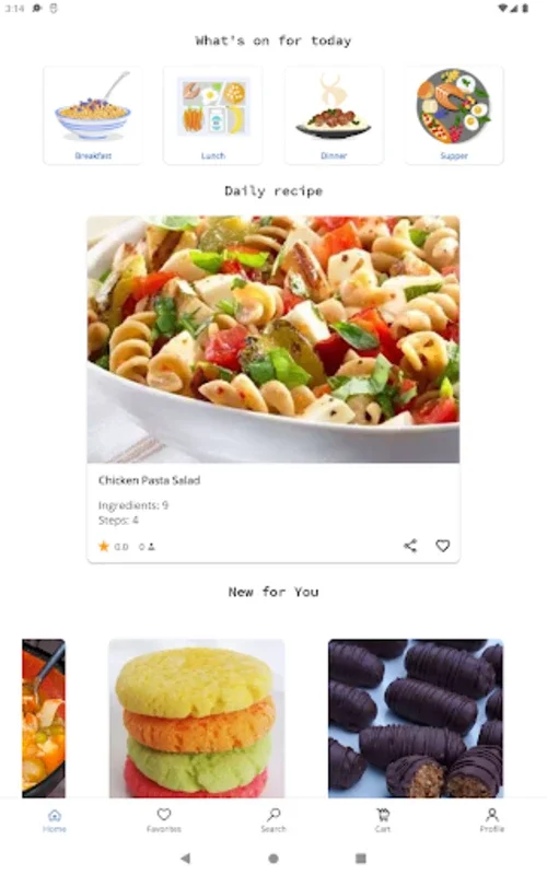 Easy Recipes for Android - Discover Delicious Meals