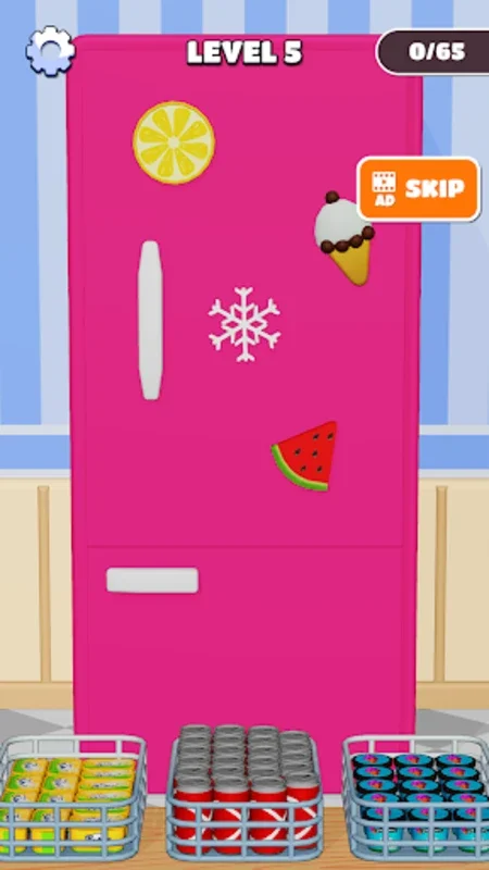 Fill Up Fridge: Organizing Game on Android - A Strategic and Relaxing Experience