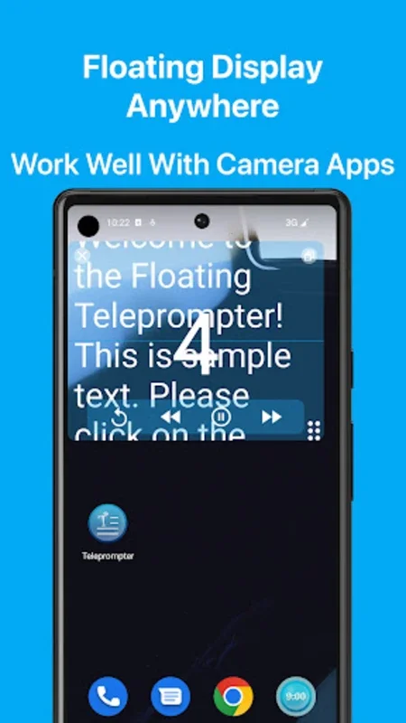 Teleprompter: Floating Notes for Android - Enhance Video Production