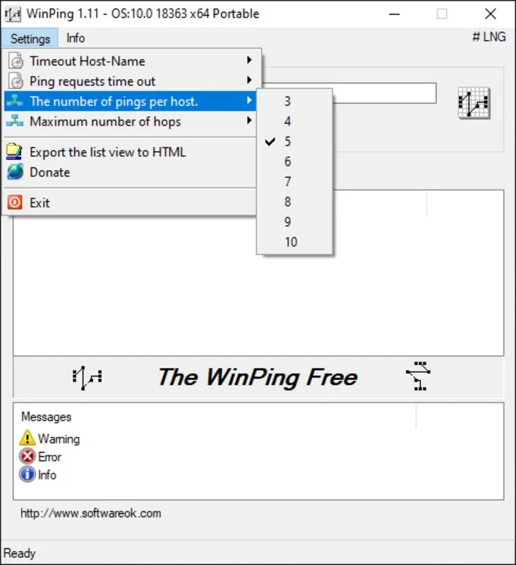 WinPing for Windows - Test and Check Connections Easily