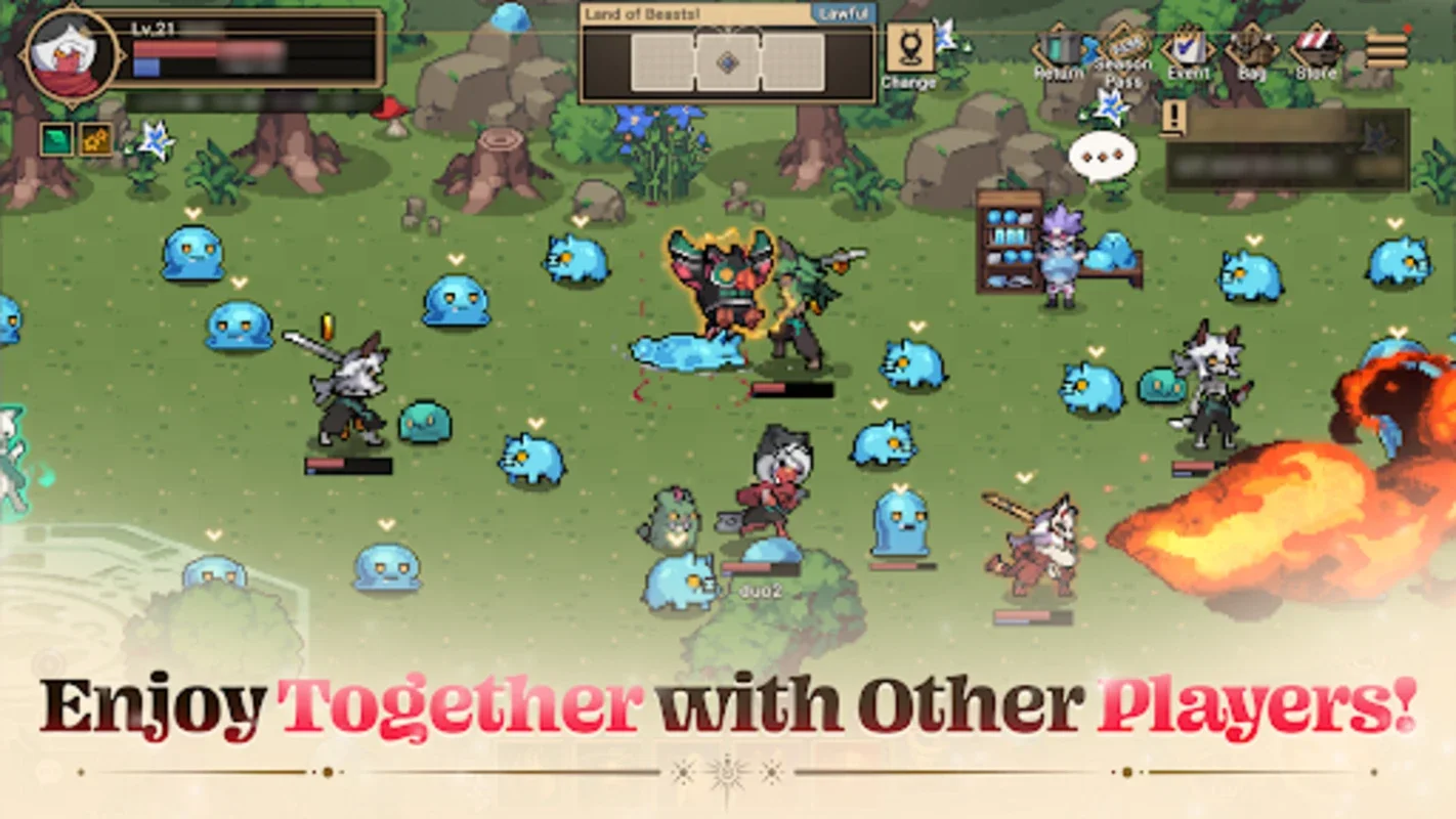 Another Dungeon for Android - Unlock the Pixel MMORPG Adventure