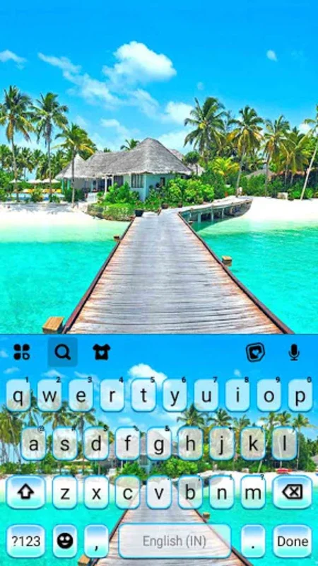 Beach Vacation Keyboard Backgr for Android - Enhance Typing